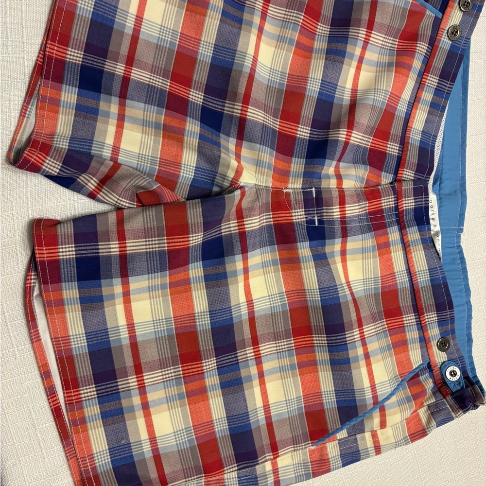 Parke & Ronen Multicolor Plaid Shorts